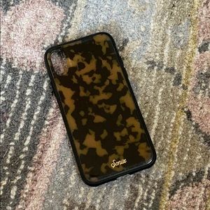 iPhone X tortoise shell case